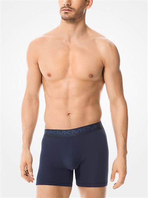 michael kors underwear model men's health|Michael Kors cotton boxer brief.